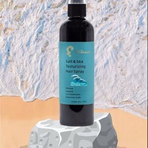 Salt & Sea Texturizing Hair Spray - Black Bottle
